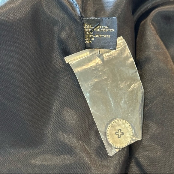 Vintage Express blazer southwestern stripes blue red made in USA size 7/8 - Picture 8 of 10